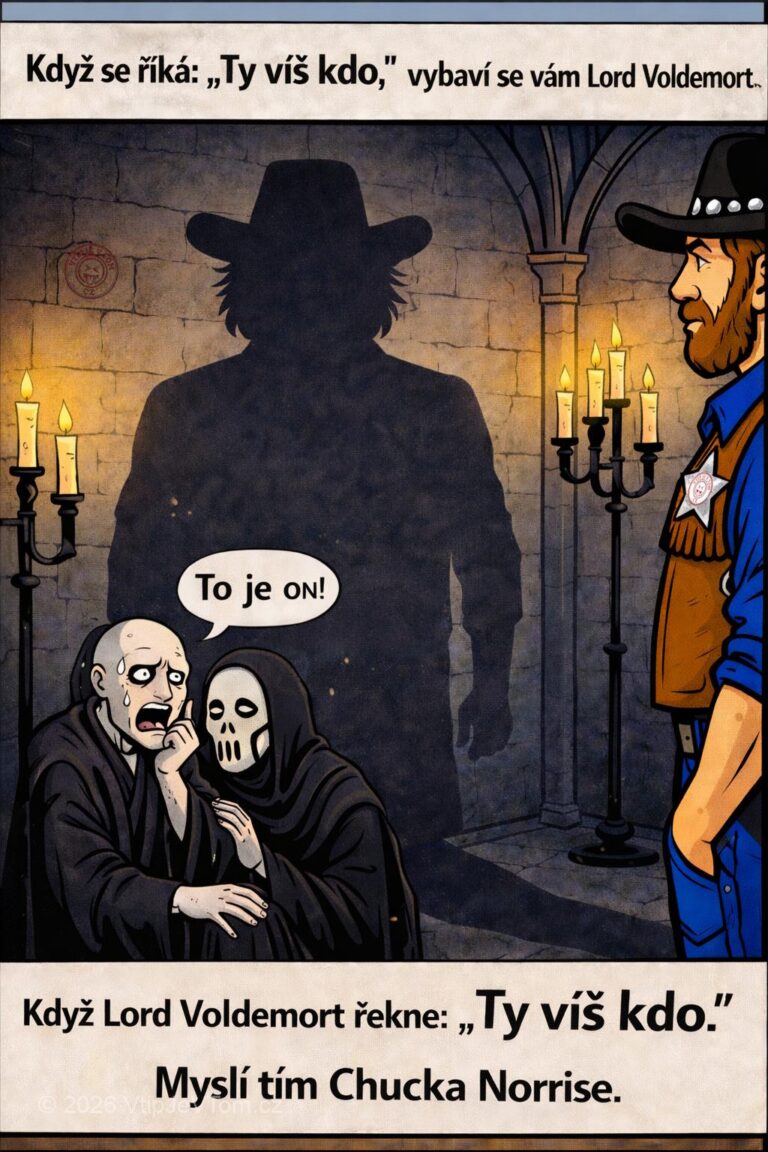 Chuck Norris, jehož jméno se nesmí vyslovit - Když se řekne: "Ty víš kdo," vybaví se vám Lord...