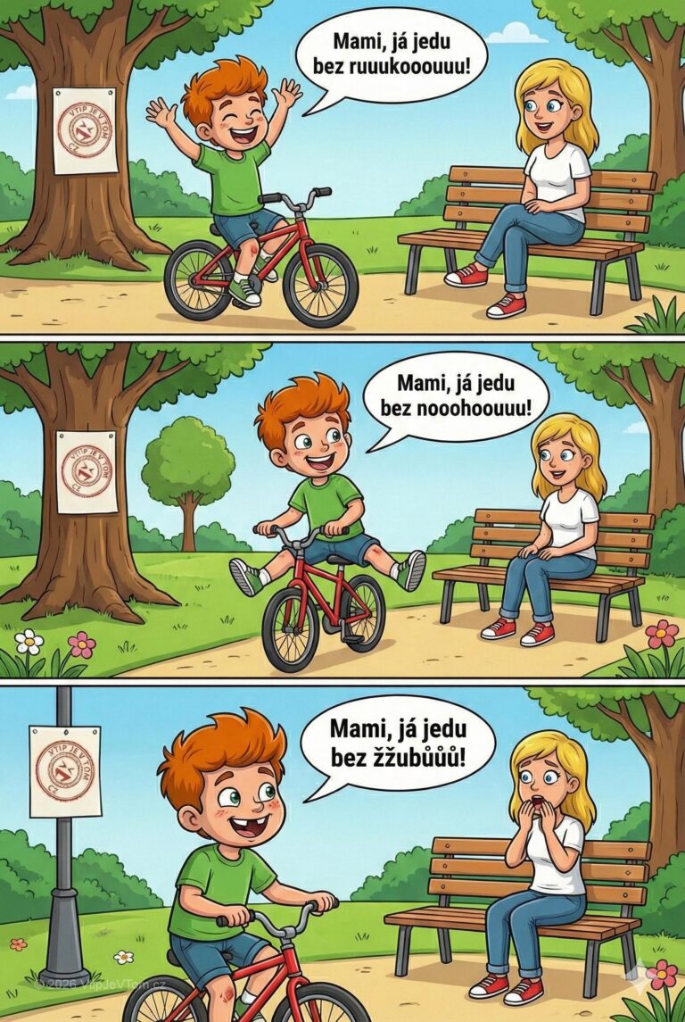 Pepíček jezdí na kole Pepíček jezdí na kole - Pepíček je v parku a jezdí na kole. Pepíček jede...