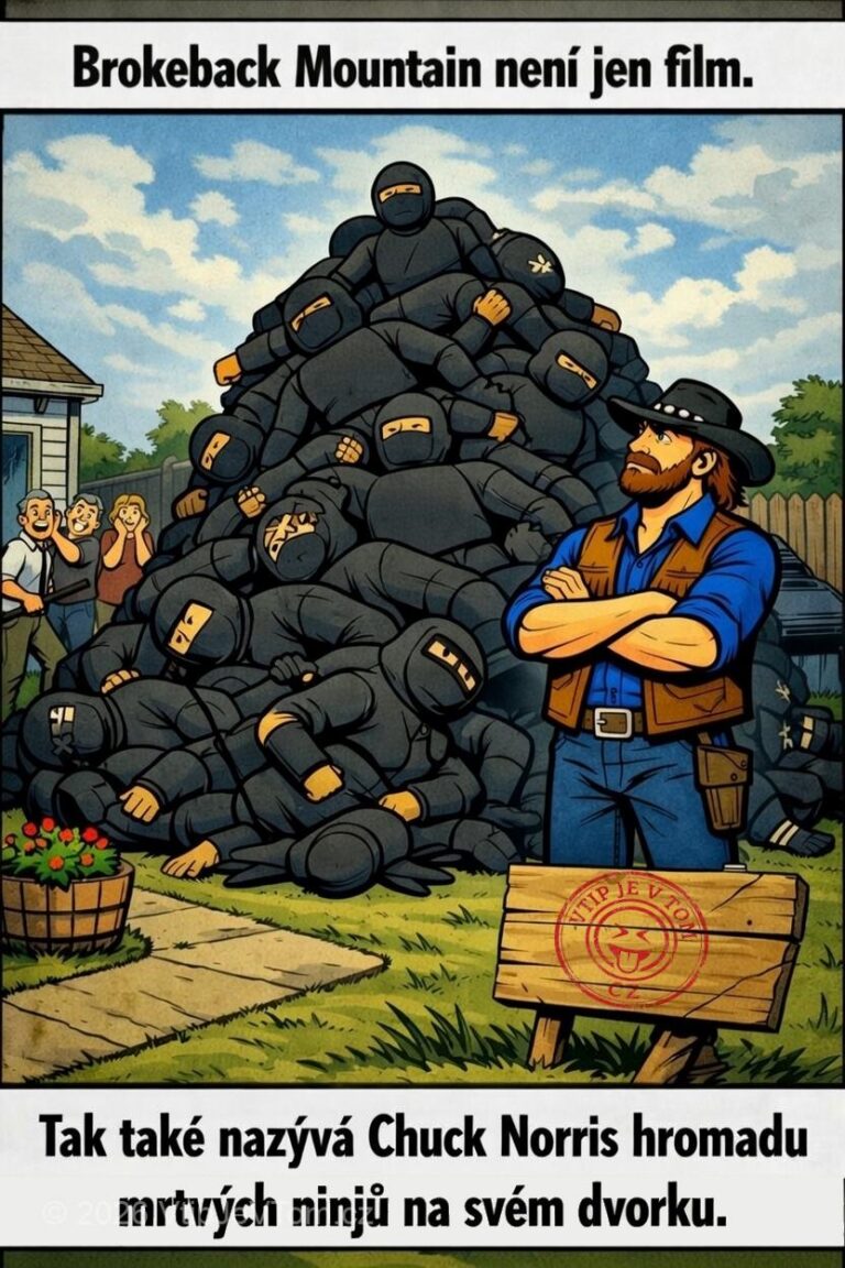 Chuck Norris a Brokeback Mountain - Brokeback Mountain není jen film. Tak také nazývá Chuck Norris...