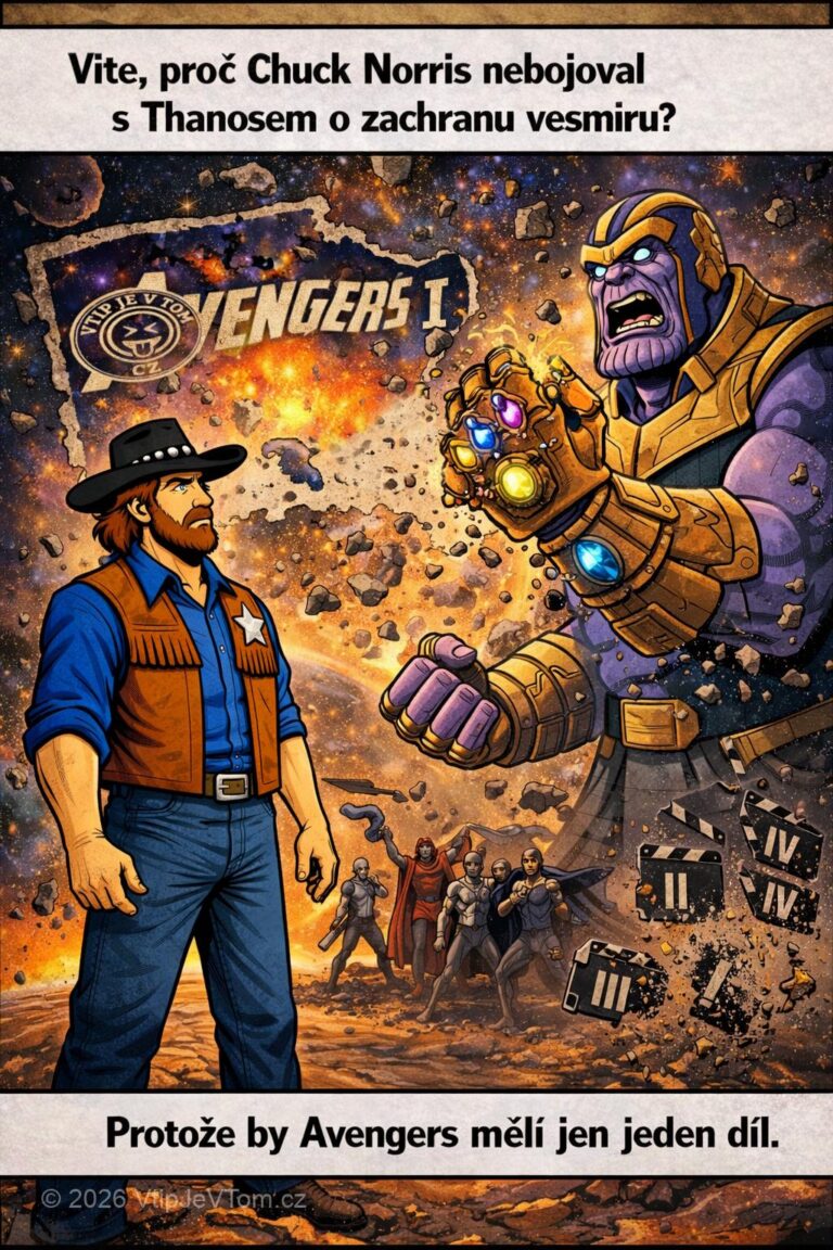 Chuck Norris vs Thanos - Víte proč Chuck Norris nebojoval s Thanosem o záchranu vesmíru...