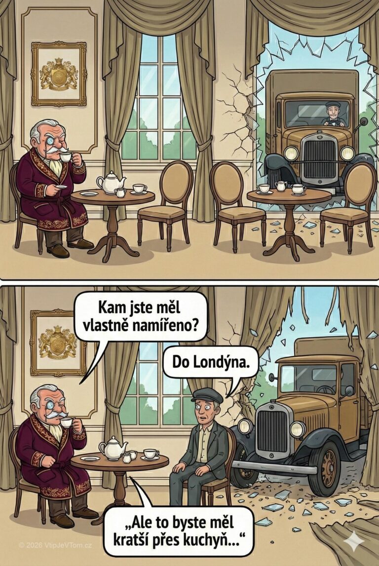 Lord Magnus pije odpolední čaj Lord Magnus pije odpolední čaj - Lord Magnus pije ve svém čajovém salónu odpolední čaj, když...