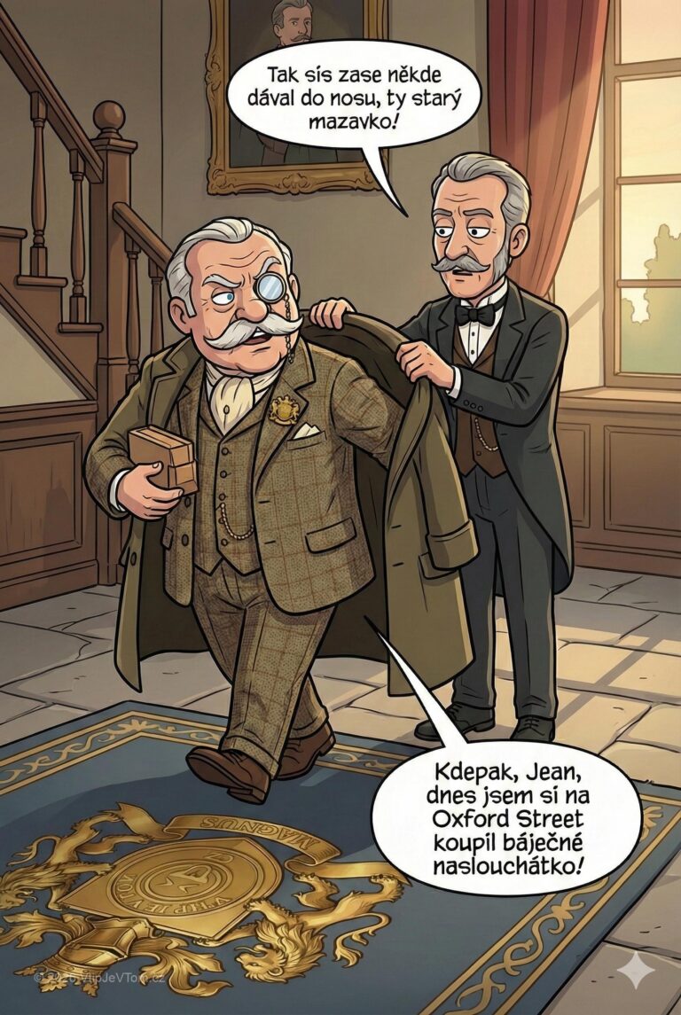 Nedoslýchavý lord Magnus - Sluha nedoslýchavého lorda Magnuse vždy spoléhal na to, že jeho...